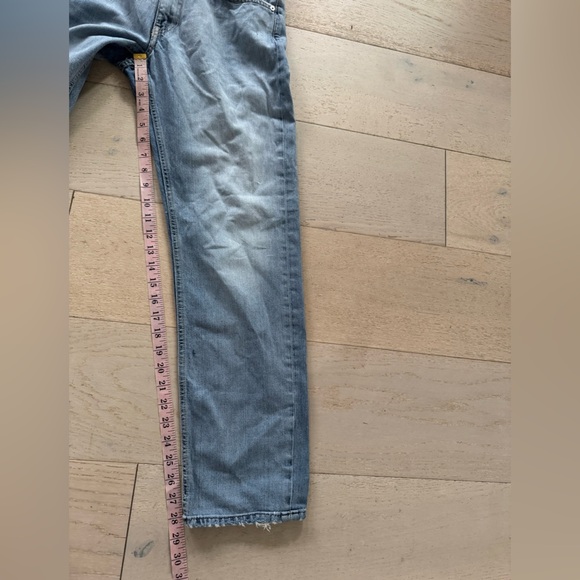 ACNE Studios Boyfriend Fit High Waisted Light Wash Boy Water Jeans - Picture 7 of 11